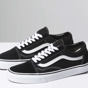 Vans Old Skool Black/White Womens 6.5